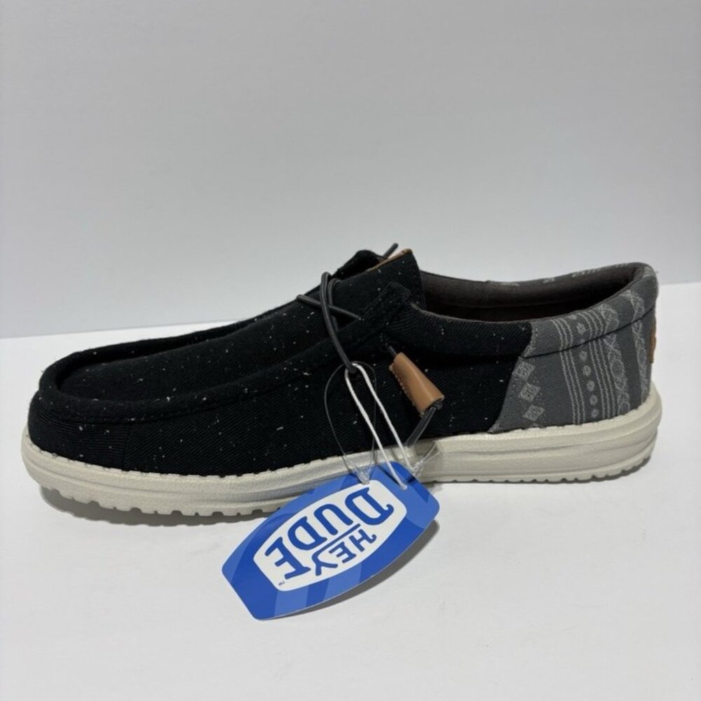 Hey Dude Men’s Wally Funk Vintage Blanket Casual Shoes, Size 12 M - Picture 2 of 6